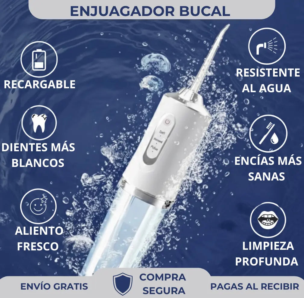 Limpiador Bucal Portátil MOUTHWASH ®